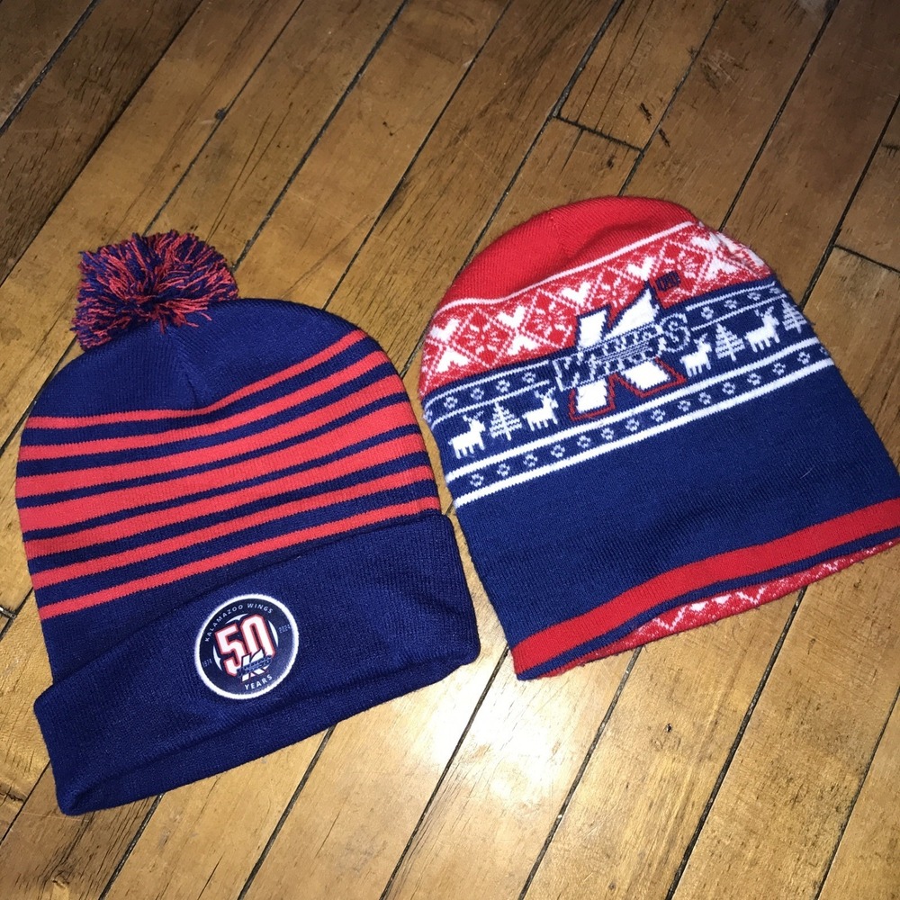 Kalamazoo Wings Winter Beanies‎ (2)